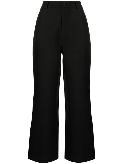 Nanushka Vidia straight-leg trousers - Black - zdjęcie produktu nr 1