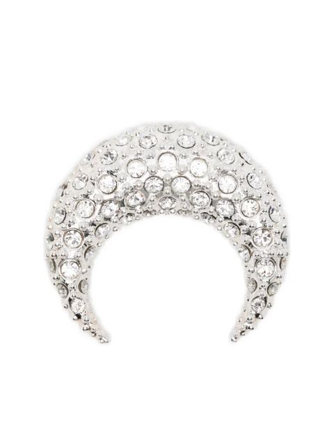 Marine Serre moon-design single earring - Silver - zdjęcie produktu nr 1