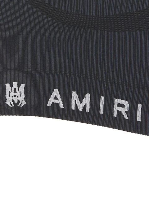 AMIRI MA ribbed top - Black