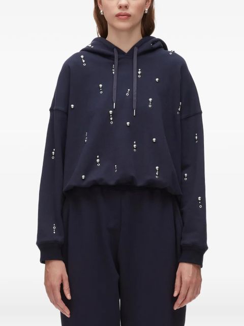 3.1 Phillip Lim embellishment hoodie - Blue