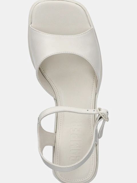 Camper sandały skórzane Kora Sandal kolor biały K201734-003