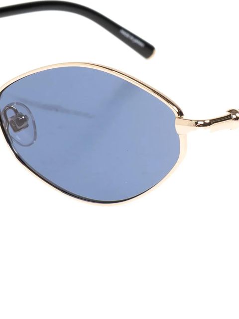 Jacquemus oval-frame sunglasses - Gold - zdjęcie produktu nr 2