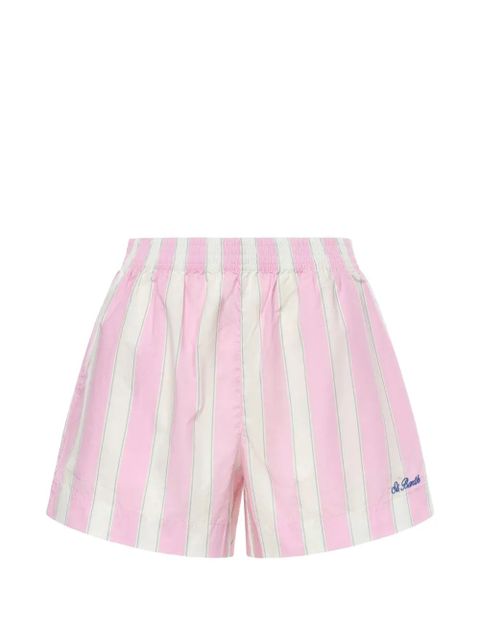 MC2 Saint Barth Meave striped shorts - Pink - zdjęcie produktu nr 1