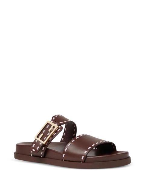 FENDI Feel buckle detail sandals - Brown - zdjęcie produktu nr 2
