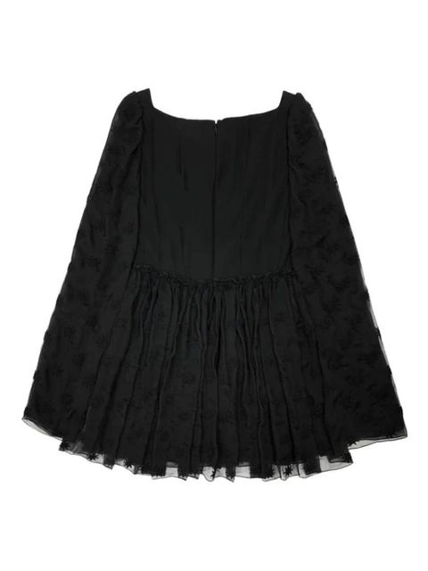 Chloé embroidered mini dress - Black