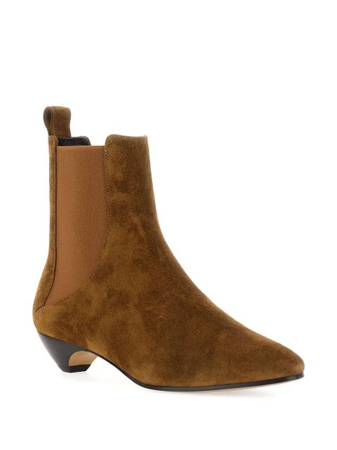 Le Monde Beryl Allegra suede Chelsea boots - Brown - zdjęcie produktu nr 2