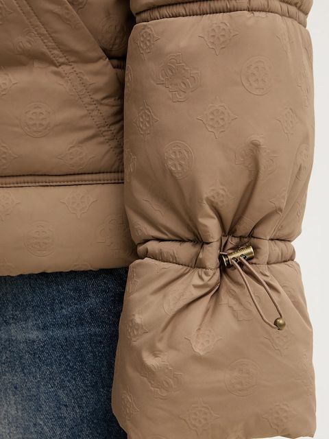 Guess kurtka NEW DAISY kolor brązowy zimowa W5BL43 W2902