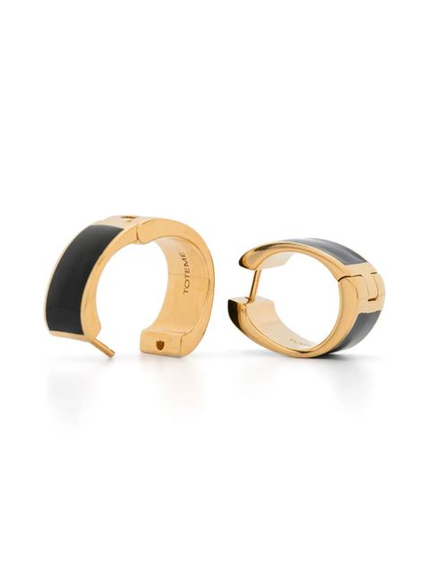 TOTEME Signature hoops - Gold