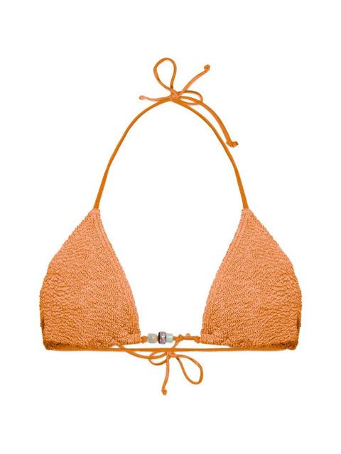 Bond-eye Ingrid triangle bikini top - Orange - zdjęcie produktu nr 1
