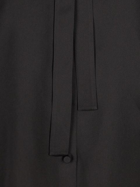 Gucci bow-detail silk shirt - Black