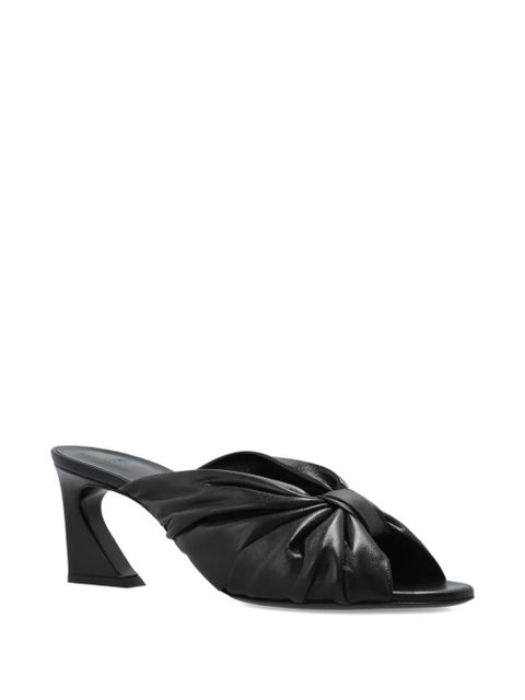 FENDI Arco twisted-upper leather sandals - Black - zdjęcie produktu nr 2