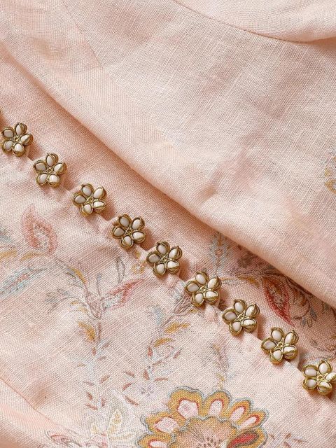 ZIMMERMANN floral-print puff-sleeve dress - Pink - zdjęcie produktu nr 2