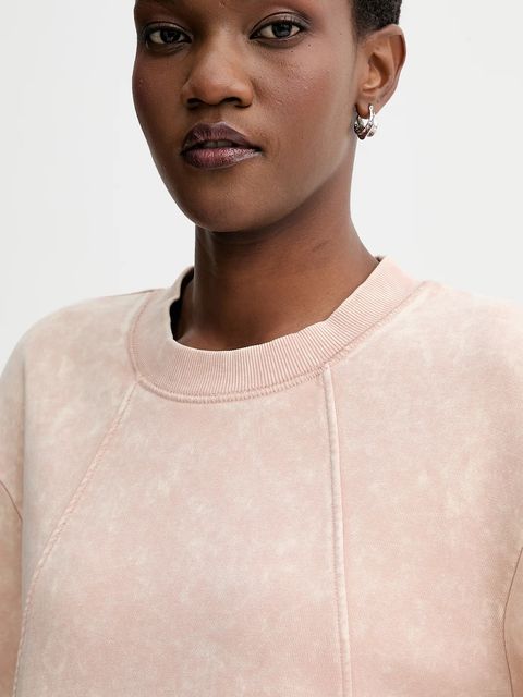 G-Star bluza bawełniana 0 damska kolor beżowy gładka D27167.D969