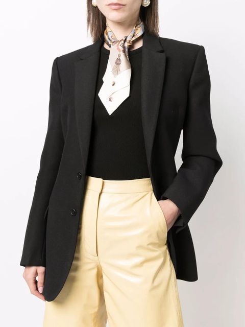 Aspinal Of London signature graphic-print silk scarf - Neutrals - zdjęcie produktu nr 2