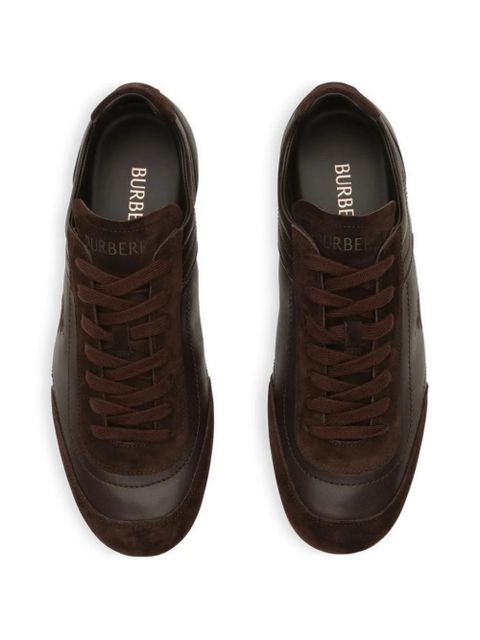Burberry leather Knight Runner sneakers​ - Brown