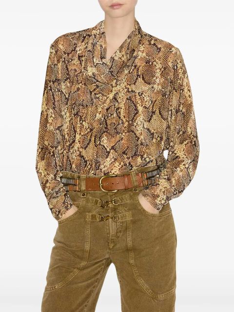 ISABEL MARANT Cherley blouse - Neutrals