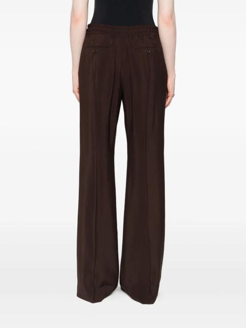 TOM FORD side-seam drawstring trousers - Brown