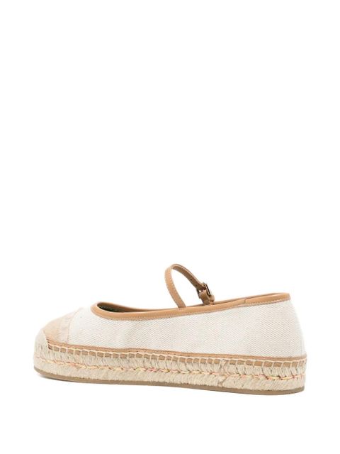 Jimmy Choo Aciel flat espadrilles - Neutrals