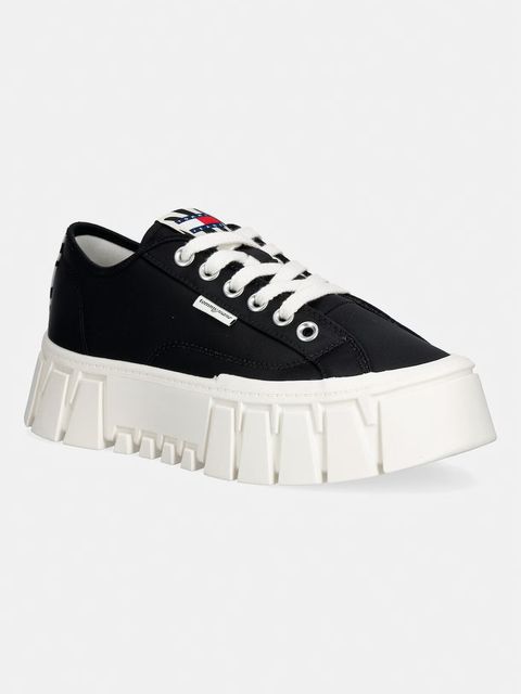 Tommy Jeans TJ PLATFORM SNEAKER ZEBRA sneakersy damskie - zdjęcie produktu nr 1