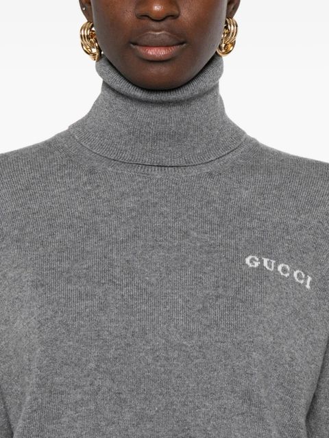 Gucci roll-neck sweater - Grey
