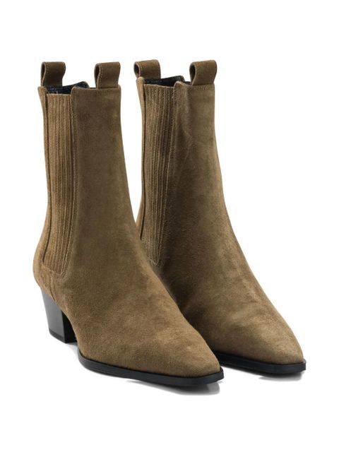 Aeyde 40mm Agata boots - Brown