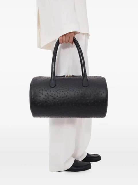 LouLou de Saison Alister leather tote bag - Black - zdjęcie produktu nr 2