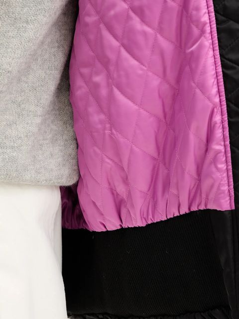 Pinko kurtka kolor czarny przejściowa oversize 105340 A2OL