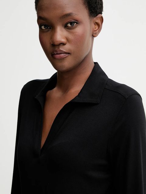 Marc O'Polo longsleeve kolor czarny 510214952227