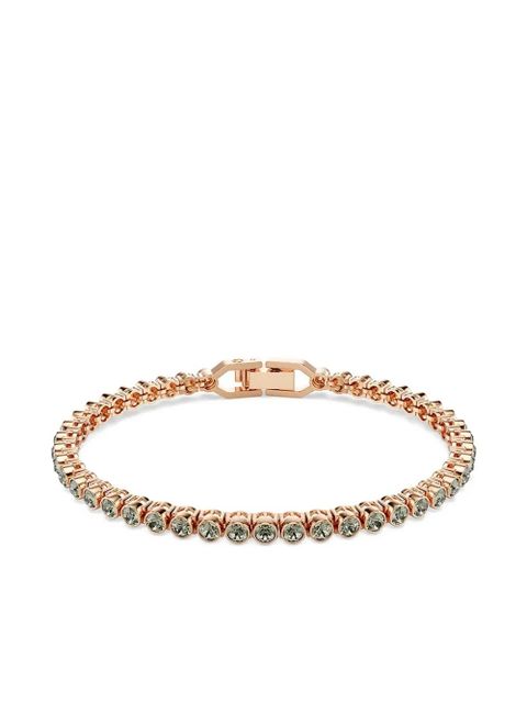 Swarovski Imber Emily Tennis rose-gold crystal bracelet - Grey - zdjęcie produktu nr 1