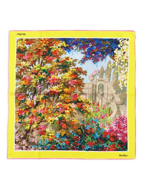 Max Mara printed scarf - Yellow - zdjęcie produktu nr 1