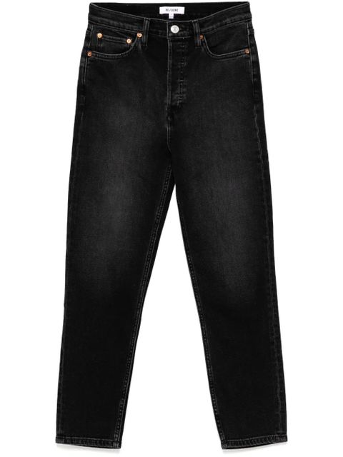 RE/DONE 90s ankle crop jeans - Black - zdjęcie produktu nr 1