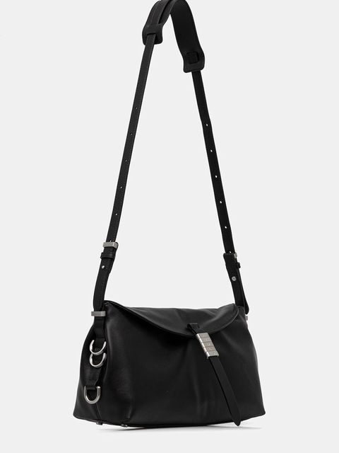 Pinko torebka skórzana Horizontal kolor czarny 105049 A1ZX