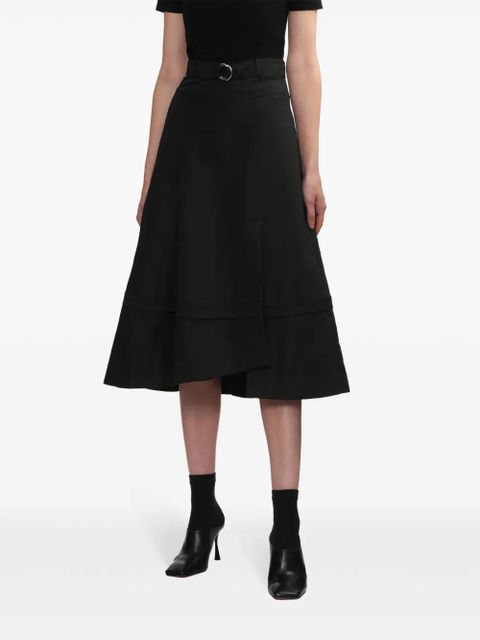3.1 Phillip Lim Belted Flare skirt - Black
