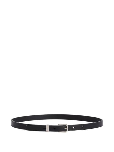 Jil Sander buckle leather belt - Black - zdjęcie produktu nr 1