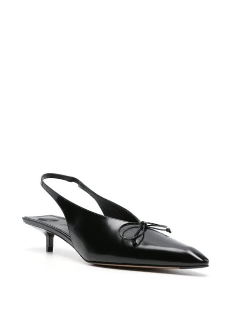 Jacquemus Les Slingbacks Cubisto 40mm pumps - Black