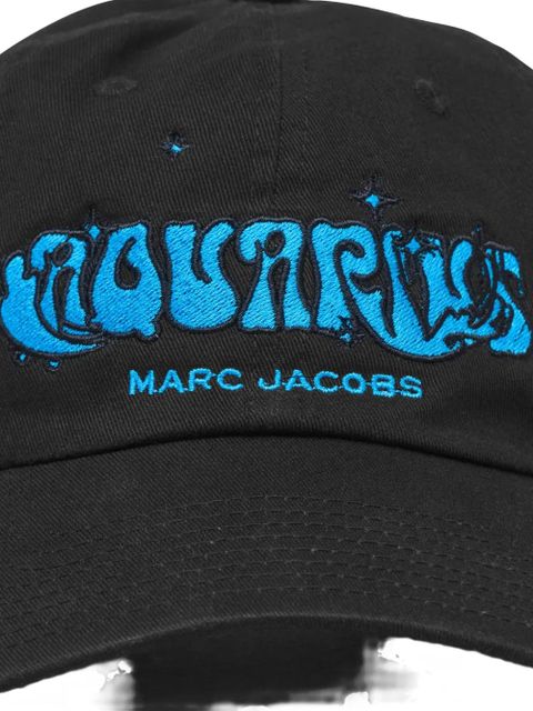 Marc Jacobs The Zodiac embroidered baseball cap - Black