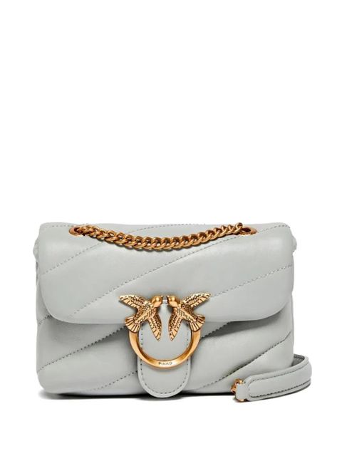PINKO mini Love quilted shoulder bag - Grey - zdjęcie produktu nr 1