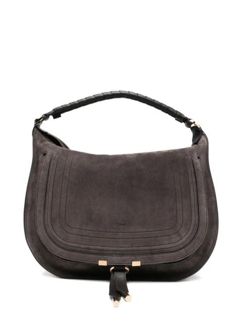 Chloé medium Marcie tote bag - Grey - zdjęcie produktu nr 1