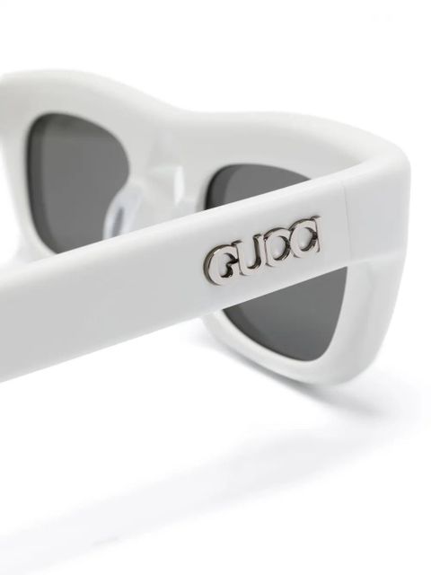 Gucci Eyewear square-frame sunglasses - White