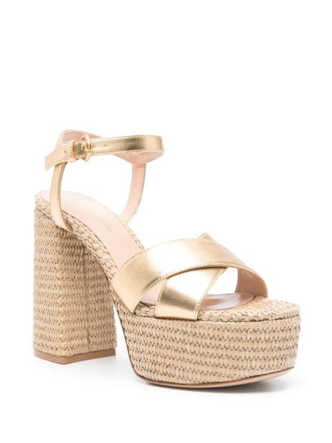 Gianvito Rossi 110mm Bebe sandals - Neutrals - zdjęcie produktu nr 2