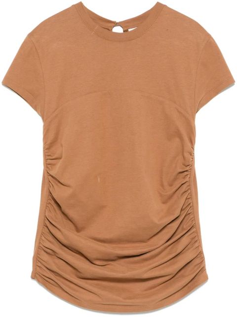 ISABEL MARANT Maelie T-shirt - Brown