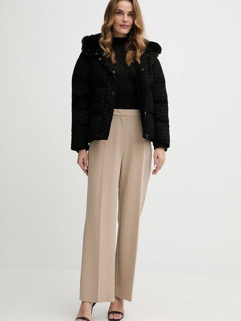 Karl Lagerfeld kurtka kolor czarny zimowa A4W15042