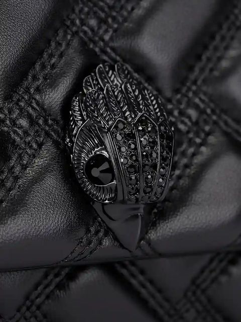 Kurt Geiger London torebka skórzana kolor czarny 4028500109