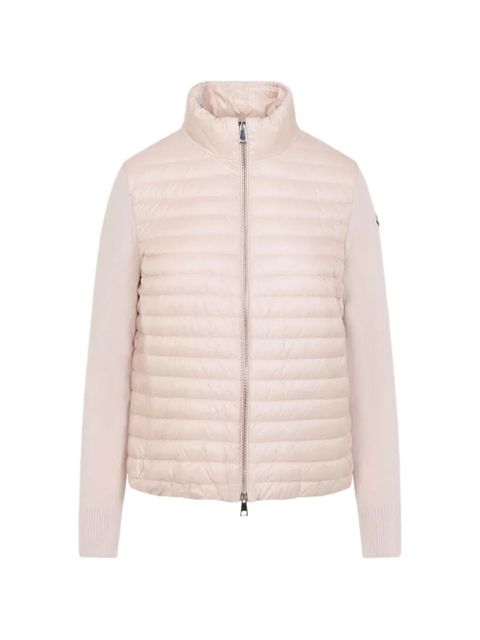 Moncler quilted zip jacket - Pink - zdjęcie produktu nr 1