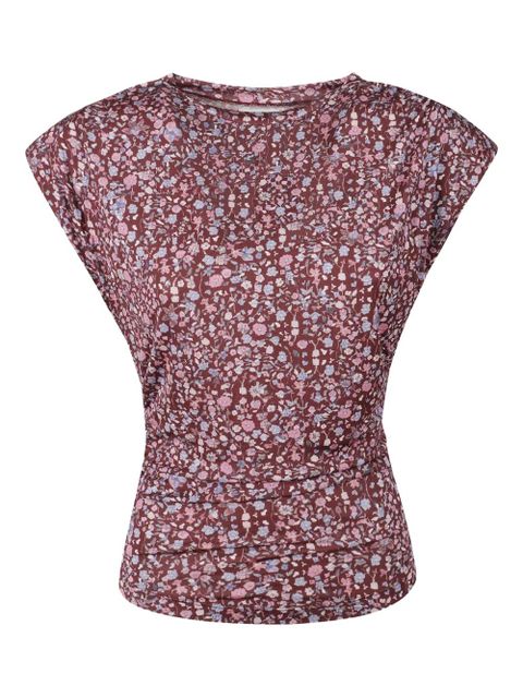 MARANT ÉTOILE floral-print blouse - Red - zdjęcie produktu nr 1