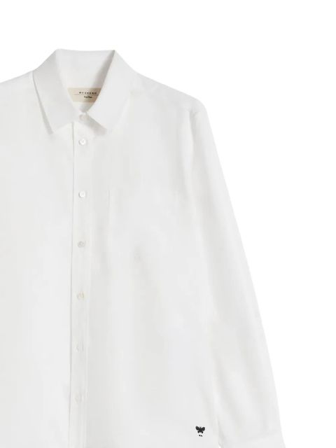 Weekend Max Mara embroidered cotton shirt - White - zdjęcie produktu nr 2