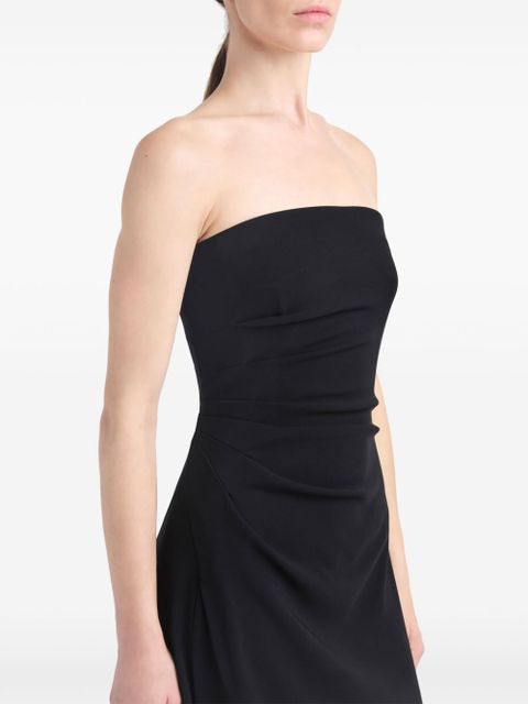 Proenza Schouler strapless crepe midi dress - Black
