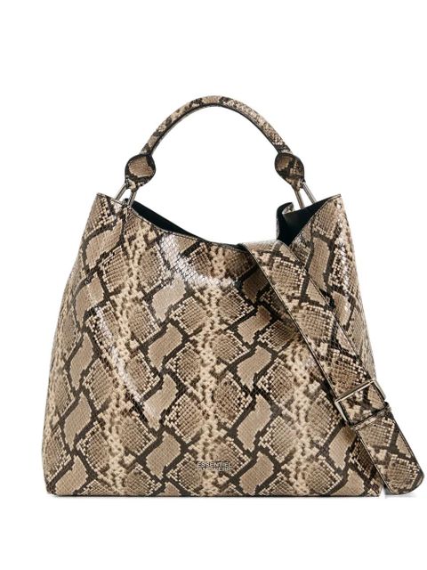 Essentiel Antwerp snake-print tote bag - Neutrals - zdjęcie produktu nr 1