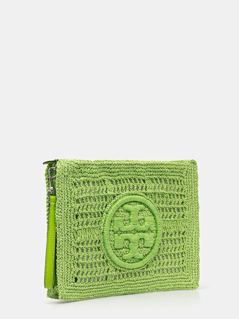Tory Burch kopertówka Ella kolor zielony 155038-300