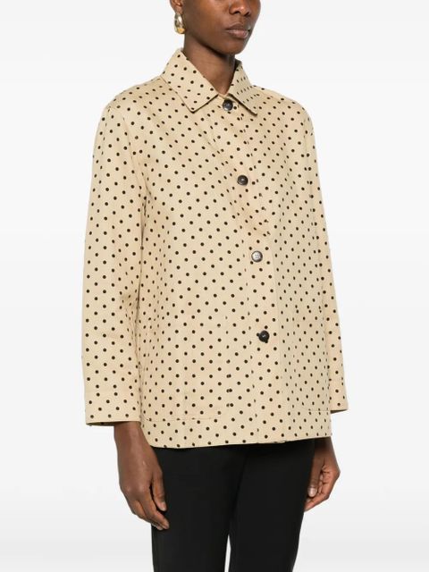 Max Mara polka-dot jacket - Neutrals